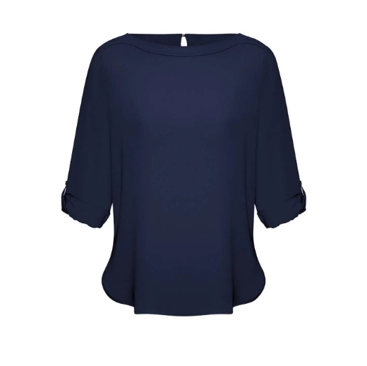 Picture of Biz Collection, Madison Ladies Boatneck Blouse